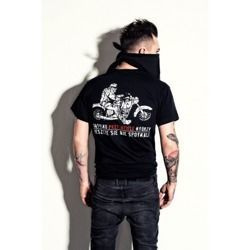 set CHOPPERS DIVISION Motorcyclist World headkerchief + T-Shirt