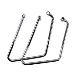 saddlebag brackets MCS HD Sportster Chrome 920009