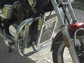osłona chłodnicy HONDA VT 700 C