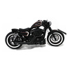 tylny błotnik CULT-WERK HD Sportster XL 'Short' XL Gloss Black 963103
