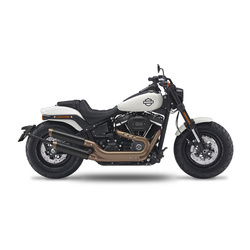 tłumik Slip-Ons KESSTECH HD Softail Fusion Short Black 925068