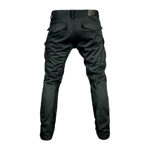 motorcycle trousers JOHN DOE XTM® Stroker Cargo Black UNISEX