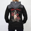 hoodie BLACK HEART Rock N Roll