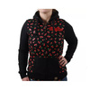 hoodie RUSTY PISTONS Borego Black/Red