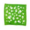 scarve ROCK DADDY Huge Skulls Apple Green