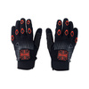 motorcycle gloves WCC Por Vida Black/Red