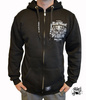 hoodie BLACK HEART Trigger Zip