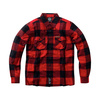 shirt WCC Rigid Flannel Shirt Red Black