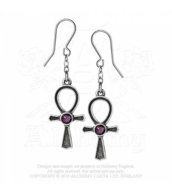 kolczyki ALCHEMY GOTHIC Ankh Of Osiris