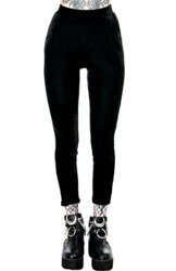 spodnie RESTYLE BLACK VELVET