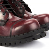combat boots ALTERCORE Burgundy Rub-Off 351