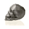świeca CANDELLANA Skull Low-Poly Brass Small