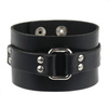 bracelet ROCK DADDY Leather Black Band With Strip And Buckle