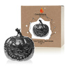 świeca CANDELLANA Halloween Pumpkin Black Metallic