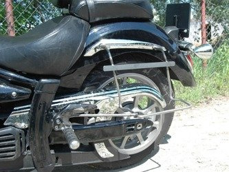 saddlebag support rails WITH PROPS YAMAHA XVS 1300 MIDNIGHT STAR