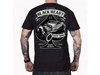 short sleeve T-Shirt BLACK HEART Roadster Hot Rod