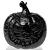 świeca CANDELLANA Halloween Pumpkin Black Metallic