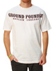 short sleeve T-Shirt OUTLAW THREADZ GROUND POUNDER WHITE