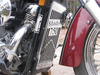 radiator cover HONDA VT 750 SHADOW AERO C4/C5 (RC50 to 2007)