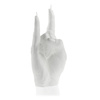 candle CANDELLANA Hand RCK White