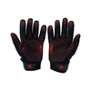 motorcycle gloves WCC Por Vida Black/Red