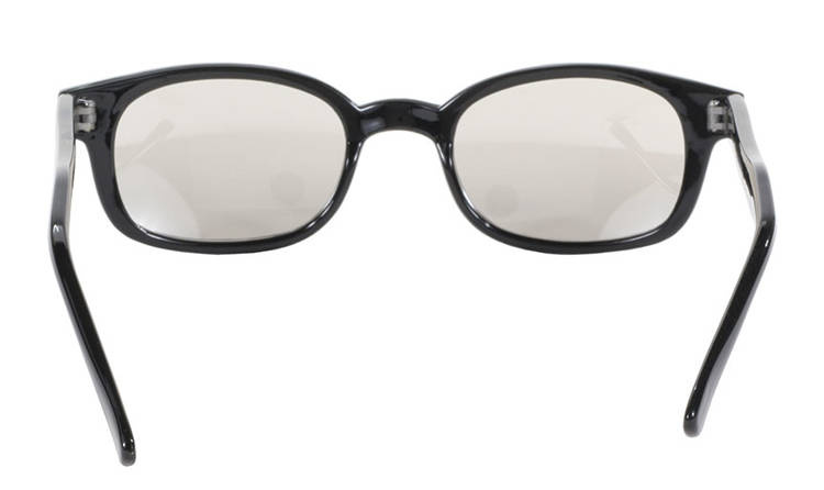 okulary motocyklowe KD's CLEAR SILVER MIRROR