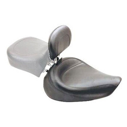 Mustang, Wide Touring solo seat. With rider backrest 537227