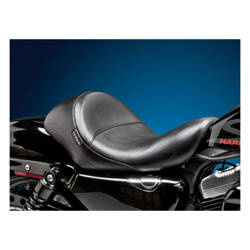 LePera, Aviator solo seat. Black, smooth 507808