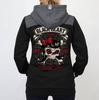 hoodie BLACK HEART Lady Luck