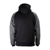 motorcycle hoodie JOHN DOE XTM-FIBER® Black/Grey Male