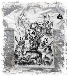 koszulka krótki rękaw ALISTAR METAL PANDAS