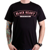 short sleeve T-Shirt BLACK HEART Lindsey