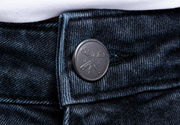 motorcycle trousers JOHN DOE XTM® Pioneer Mono Used Black