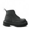 combat boots ALTERCORE 656 Vegan Nubuck Black