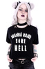 short sleeve T-Shirt RESTYLE WANNA RAISE SOME HELL