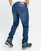 spodnie motocyklowe BY CITY Bull Jeans Dark Blue