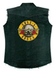 vest RAZAMATAZ Guns N Roses BULLET LOGO