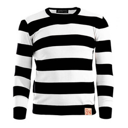 sweter 13 AND A HALF MAGAZINE Outlaw Black/White