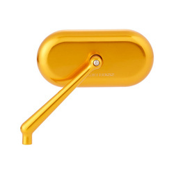 lewe lusterko motocyklowe ARLEN NESS Uniwersalne Oval Forged Gold 590441