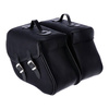 motorcycle saddlebags LONGRIDE Click-On Black 971006
