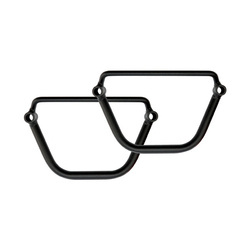 saddlebag brackets LONGRIDE HD Softail FXBB/S Street Bob, FLSL Slim, FXLR/S Lowrider Black 575678