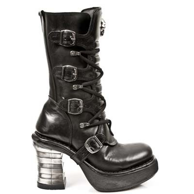 buty rockowe NEW ROCK METALLIC PLATFORM M.8373-S1