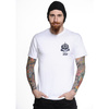 short sleeve T-Shirt TOXICO DEATH HEAD WHITE