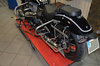 saddlebag support rails with props BMW R18