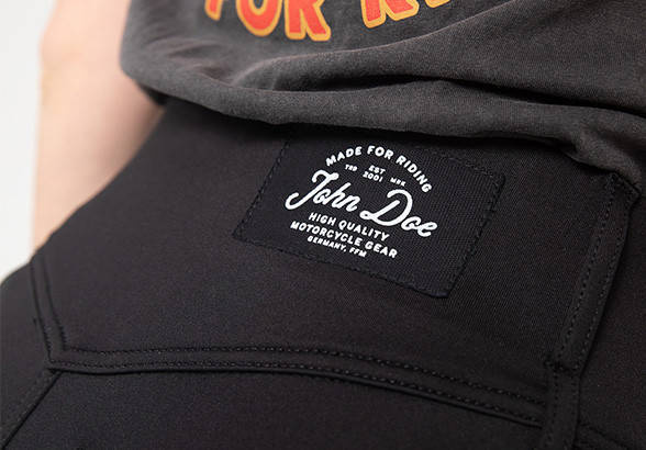 spodnie motocyklowe JOHN DOE XTM® Jeggy Black