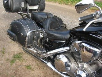 back engine guards EXTRA HONDA VTX 1800 R/S/T RETRO