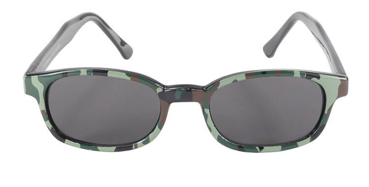 okulary motocyklowe KD's CAMO FRAME/SMOKE LENS