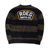 sweatshirt ROEG Shawn Stripe Army/Black