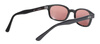 motorcycle sunglasses X-KD's MATTE BLACK/ROSE LENS