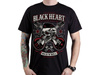 short sleeve T-Shirt BLACK HEART Rockabilly Boy